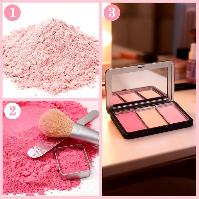 Luxshiny Empty Eyeshadow Palette: Refillable Magnetic Makeup Palette - Image 3