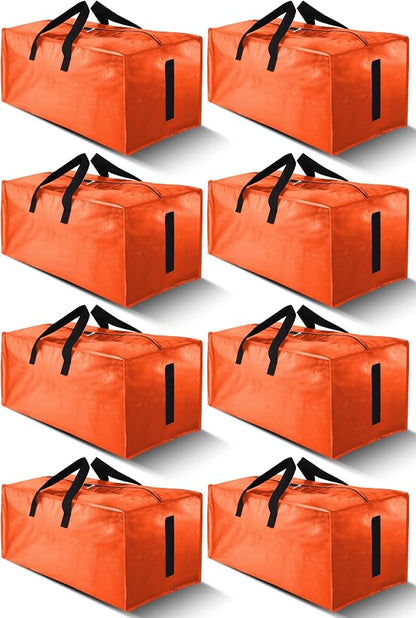 8 Pack Large Strong Moving Bags by HOMESURE