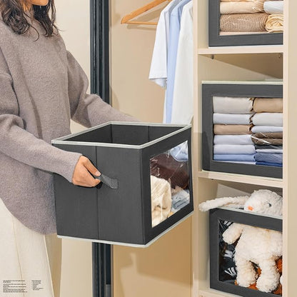 Homsorout Stackable Storage Bins - Image 3