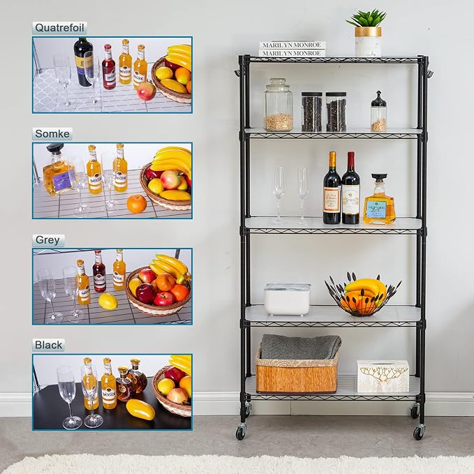 BRIAN & DANY Wire Shelf Liner 13.4" x 23.2", Heavy Duty Shelf Liners - Image 5