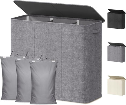 Lifewit Triple Laundry Hamper by Lifewit