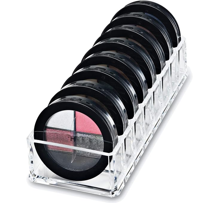byAlegory Acrylic Lipstick & Acrylic Compact Makeup Organizer Set - Image 3