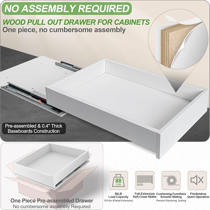 MyLifeUNIT Wooden Pull Out Drawers - Image 4