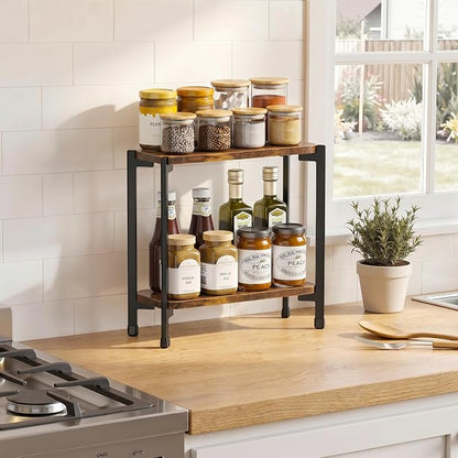 pickpiff 2 Tier Spice Rack Organizer - Image 2