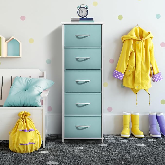 Sorbus Fabric Dresser for Kids Bedroom - Image 6