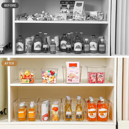 12 Pack Organizers and Storage, Pantry Organization and Storage Bins, Cabinet - Image 5