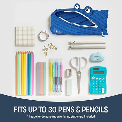 ZIPIT Monster Pencil Case for Kids, Cute Zipper Pouch for Boys Girls and Teens - Image 4