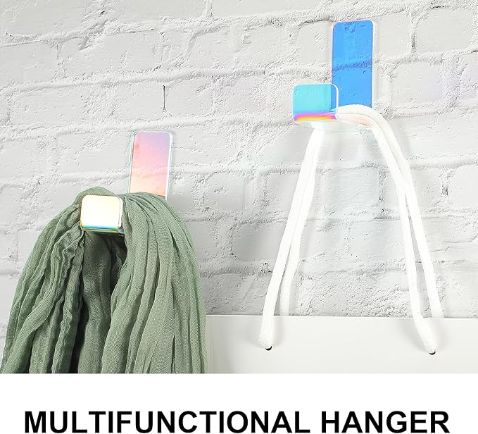 Weewooday 4 Pieces Headphone Hanger Headset Stand Holder Adhesive Wall Mount - Image 6