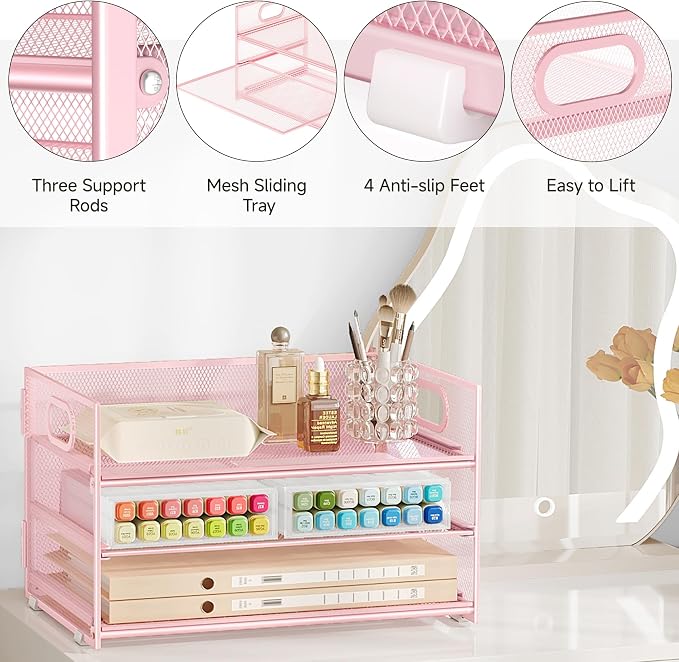 Subekyu 3 Tier Paper Letter Tray Organizer - Image 5