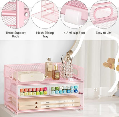 Subekyu 3 Tier Paper Letter Tray Organizer - Image 5