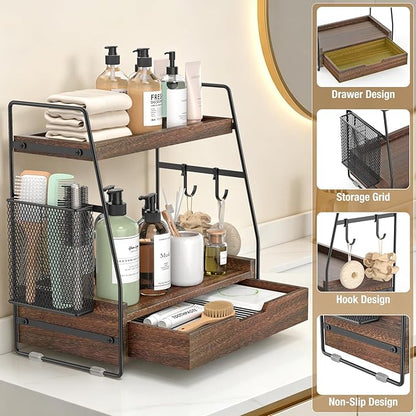 2-Tier Bathroom Counter Organizer - Image 3
