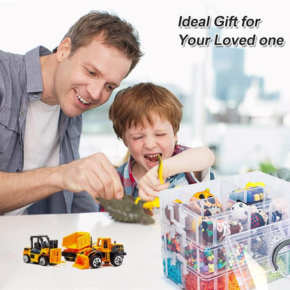 7 Layers Stackable Storage Container, 70 Adjustable Compartments Perfect - Image 7
