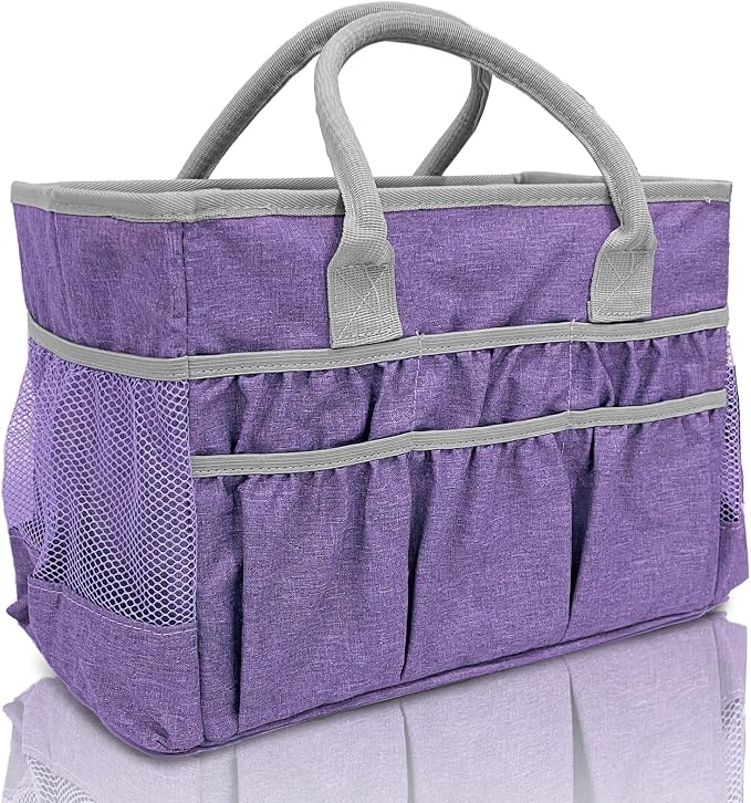 Cupohus Water-Resistant Art Organizer Tote Bag by Cupohus