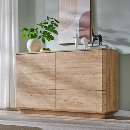 ACCOHOHO Modern 6 Drawer Dresser - Image 6