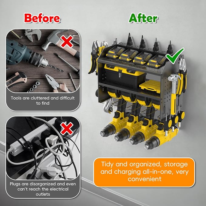 Power Tool Organizer Wall Mount - Image 4