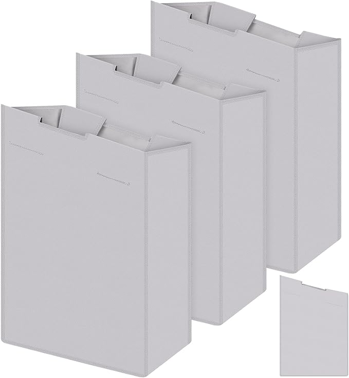 Windyun 3 Pcs Hypotenuse Laundry Sorter Replacement Bags Hamper Cart Removable by Windyun