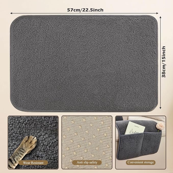 3pcs Sofa Covers, Non Slip Couch Covers Sofa Armrest Covers Washable Furniture - Image 2