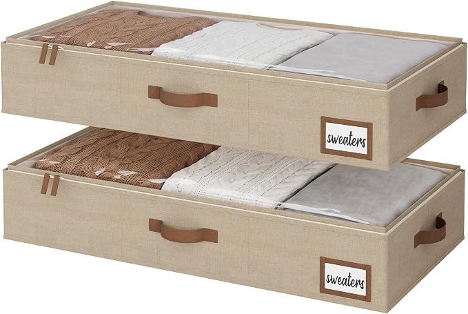 StorageWorks Large Under Bed Storage Containers by StorageWorks