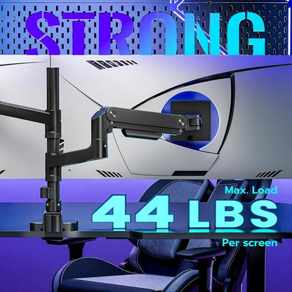 ARES WING Dual Monitor Arm Desk Mount - Image 5