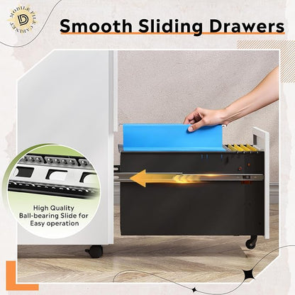 DEVAISE 2-Drawer Metal File Cabinet - Image 7