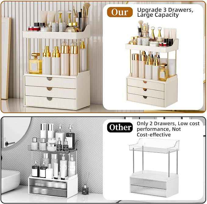 3 Drawers Bathroom Counter Organizer - Image 8