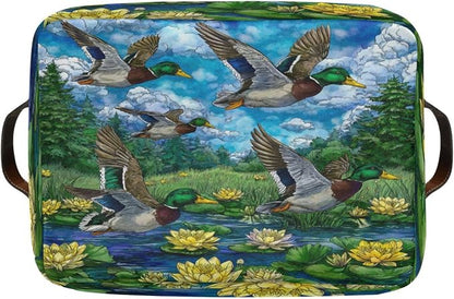 Flying Mallards Ducks Storage Bins Box Foldable Shelf Basket - Image 8