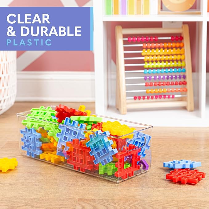 primebox Plastic Food Storage 6 Pack Clear Container Bin - Image 6