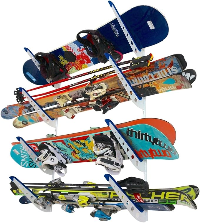 StoreYourBoard Snowboard Multi Wall Storage Rack, Home and Garage Mount - Image 7