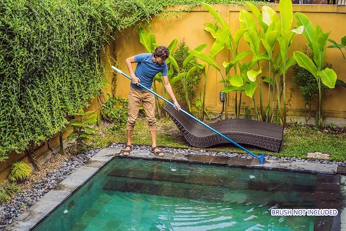 POOLWHALE Professional 12 Feet Blue Anodized Aluminum Telescopic Swimming Pool - Image 8