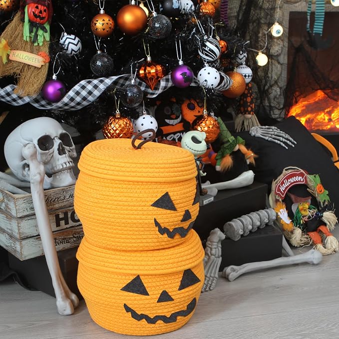 Sea Team Round Cotton Rope Storage Basket - Image 3