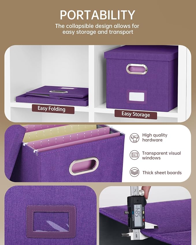 File Organizer, File Box, File Cabinet - Image 2