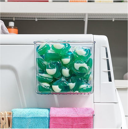 iDesign Magnetic Small Clear Plastic Organizer Bins - Image 6