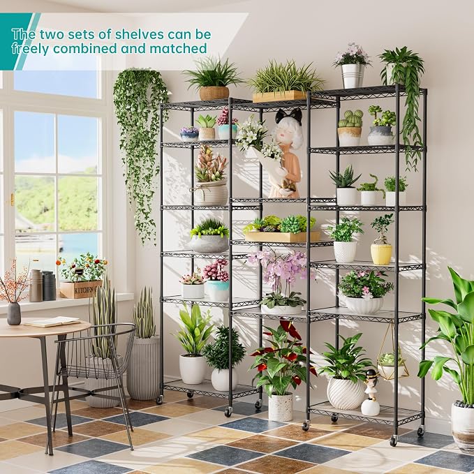 SINGAYE Shelf Closet Wire Shelving：Adjustable Metal Unit - Image 9
