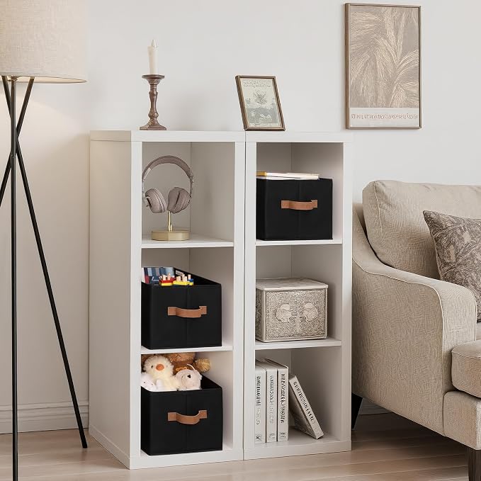 StorageWorks Storage Baskets for Shelves, Foldable Fabric Closet Storage Bins - Image 6