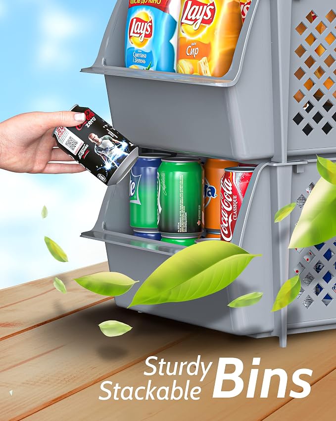 Skywin TidyFriend Stackable Storage Bins - Image 6