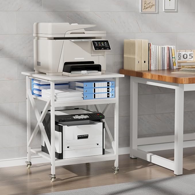 Ollieroo 3 Tier Printer Stand, Large Table - Image 3