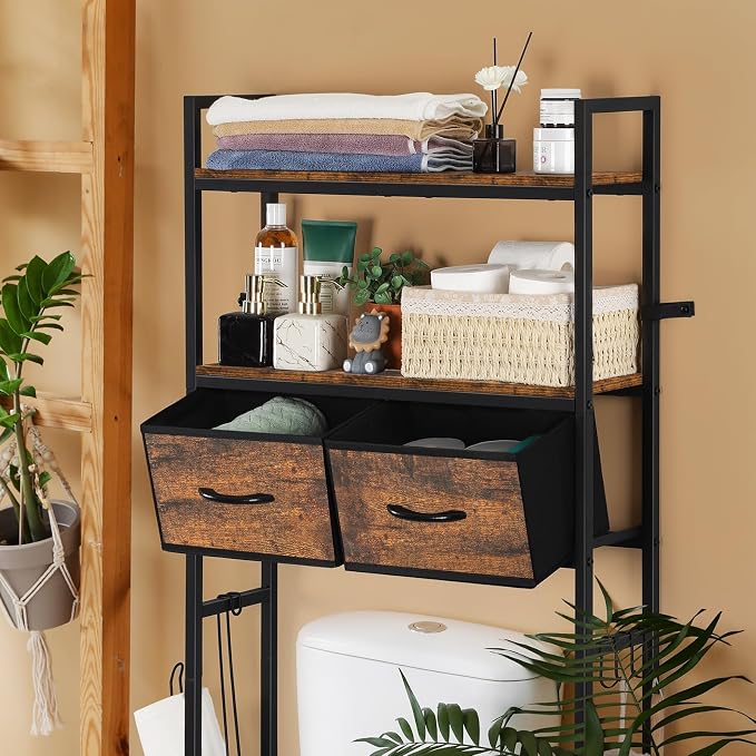 YBING Over The Toilet Bathroom Storage Cabinet - Image 4