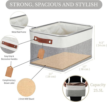 DECOMOMO Storage Baskets for Shelves - Image 2