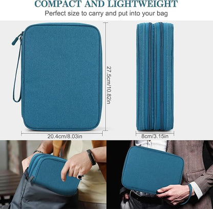 FYY Electronic Organizer, Extra Large Travel Cable Organizer Bag Pouch Portable - Image 2