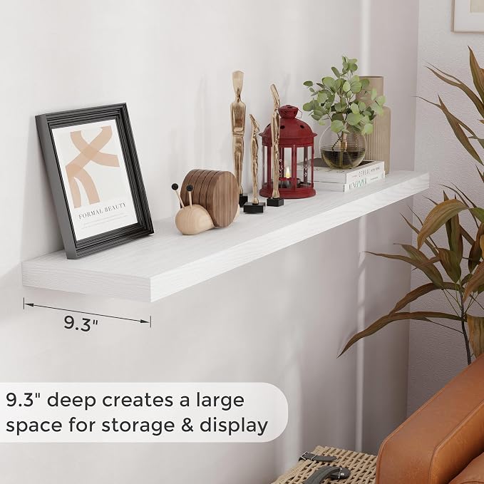 Fun Memories White 55Inch Floating Shelves - Image 4