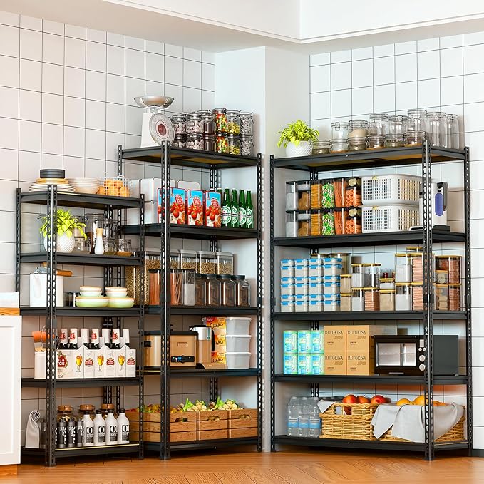 LEVELEVE 5-Tier Heavy Duty Storage Shelving Unit, 2020 lbs Capacity, Adjustable - Image 2