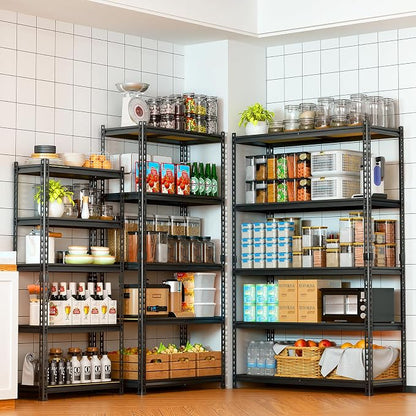 LEVELEVE 5-Tier Heavy Duty Storage Shelving Unit, 2020 lbs Capacity, Adjustable - Image 2