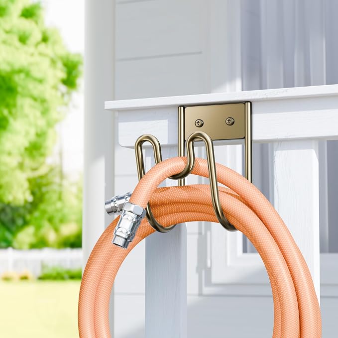 Bronze Metal Garden Hose Holder - Image 6