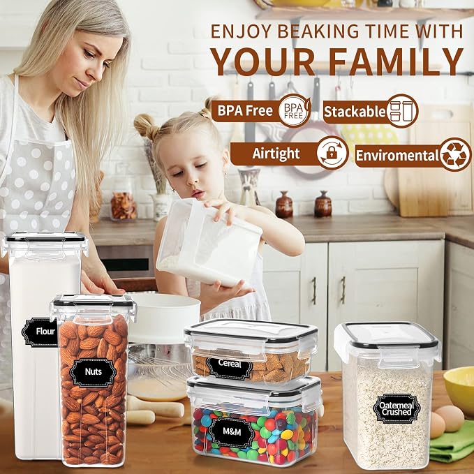 PRAKI Airtight Food Storage Containers - Image 6