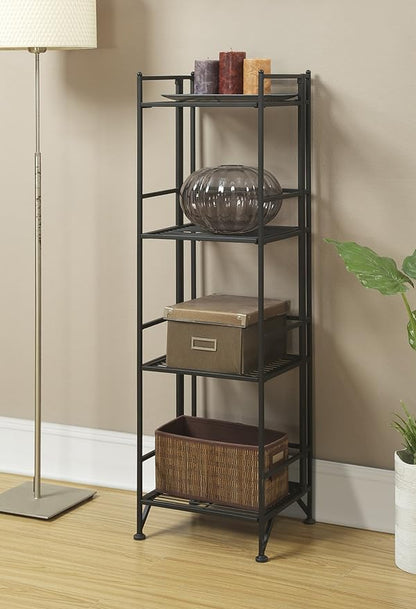 Convenience Concepts Xtra Storage 4 Tier Folding Metal Shelf - Image 2