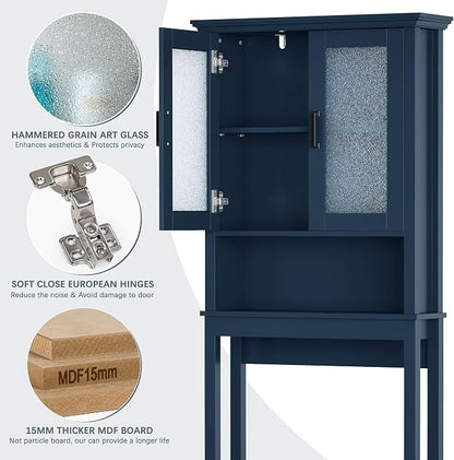 Over The Toilet Storage Cabinet, Over Toilet Storage Bathroom Cabinet - Image 7
