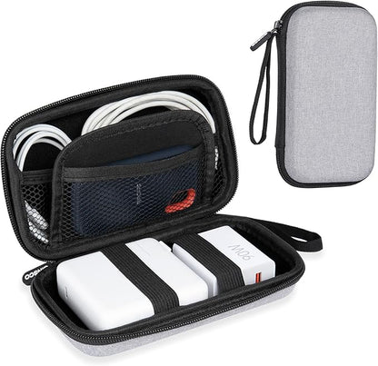 Ginsco Hard Shell Protection Case Electronic Accessories Organizer Pouch by Ginsco