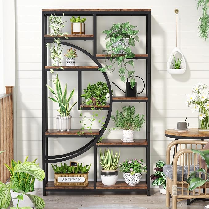 Tribesigns Industrial Bookshelf Bookcase - Image 7