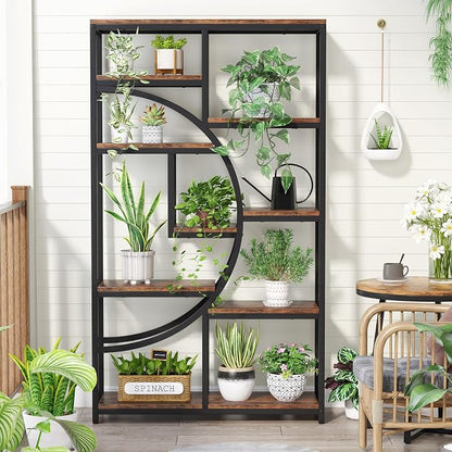 Tribesigns Industrial Bookshelf Bookcase - Image 7