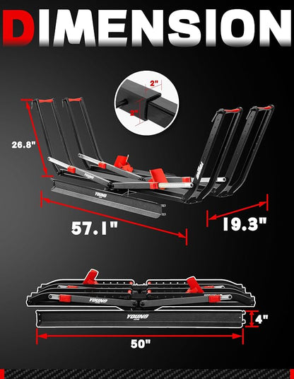 Young 200 lbs Ebike Racks with Ramp - Image 8